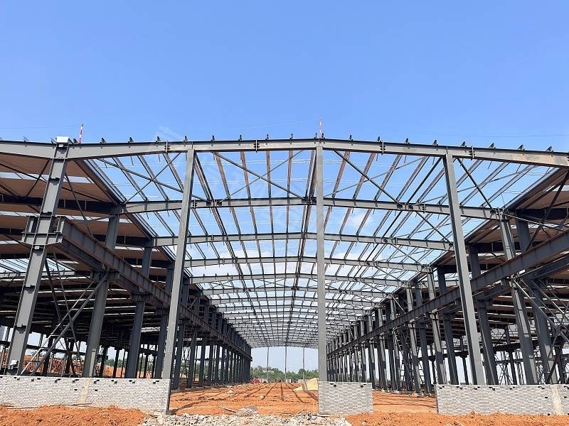 Tahukah Anda bangunan mana proyek konstruksi bingkai baja?