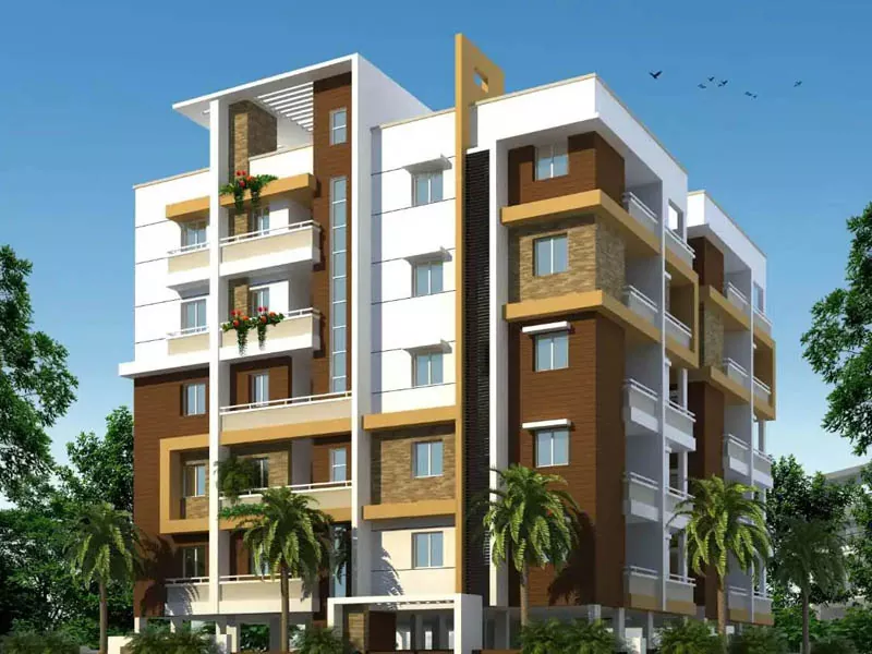 Apartemen struktur baja prefabrikasi
